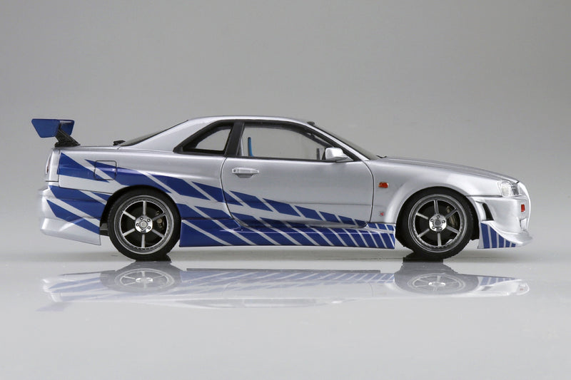 Movie Mecha - WS-02 Fast & Furious R34 Skyline GT-R 1/24