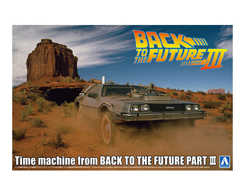 Movie Mecha #BT-03 Time Machine from Back To The Future Part Ⅲ 1/24