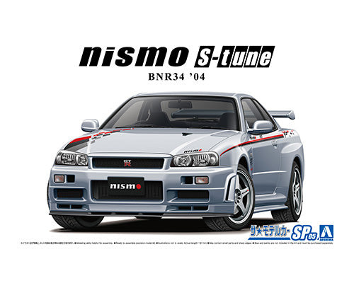 Nissan BNR34 Skyline GT-R Nismo S-Tune '04 1/24