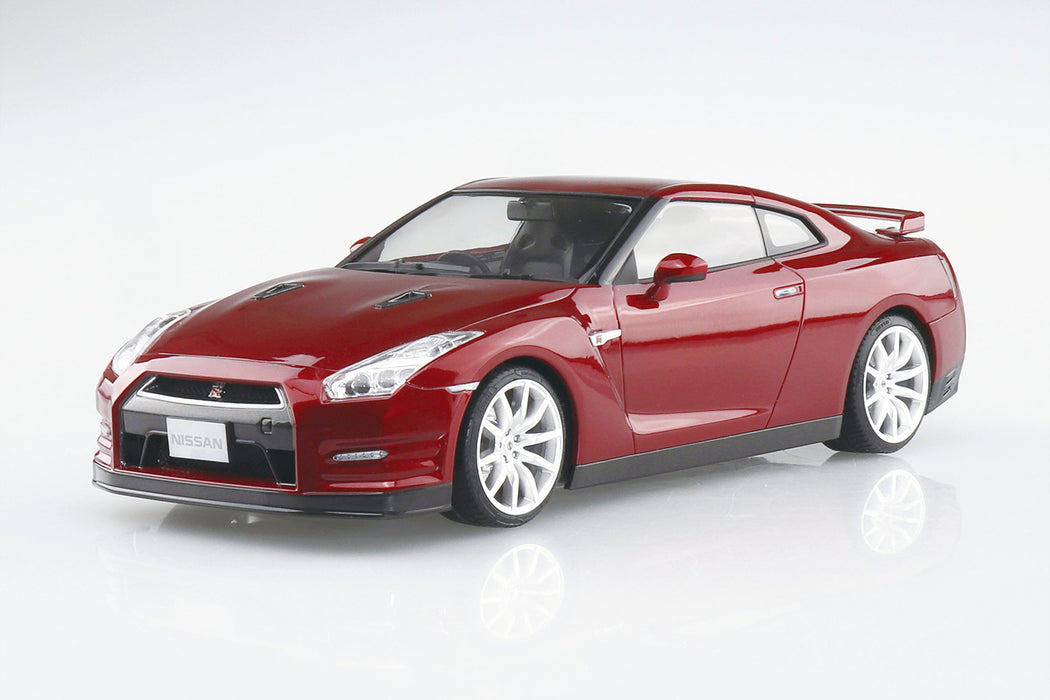 Nissan R35 GT-R '14 Gold Flake Red Pearl 1/24