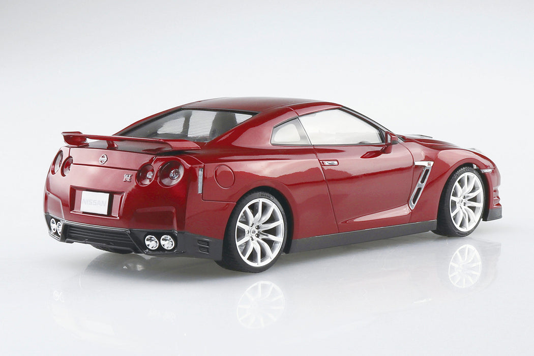 Nissan R35 GT-R '14 Gold Flake Red Pearl 1/24