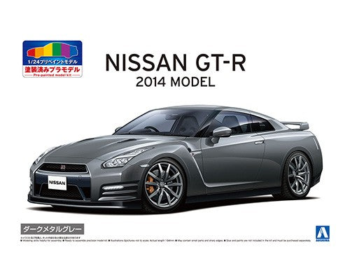 Nissan R35 GT-R '14 Dark Metal Gray 1/24