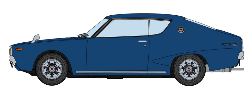 Nissan Skyline HT 2000GT-X (KGC110) 1/24