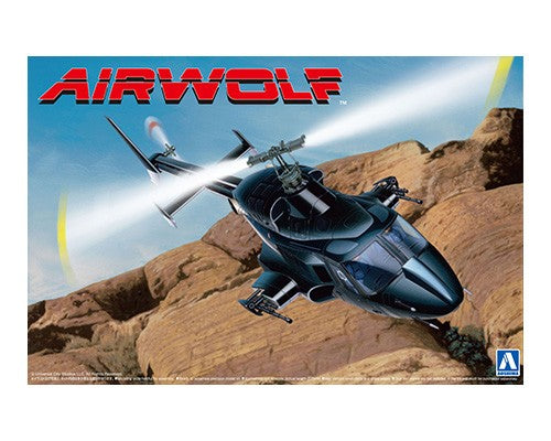 No AW-01 - Airwolf Clear Body Ver. 1/48
