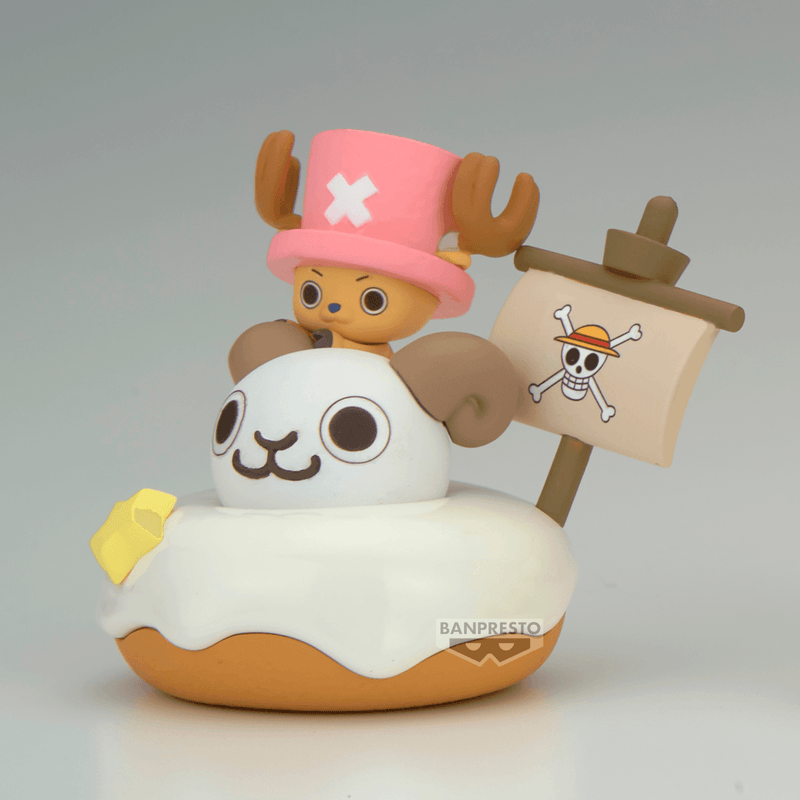 ONE PIECE Paldolce collection CHOPPER, BEPO & PIRATE SHIP(A:TONY TONY CHOPPER)