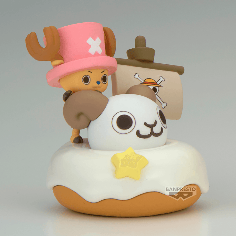 ONE PIECE Paldolce collection CHOPPER, BEPO & PIRATE SHIP(A:TONY TONY CHOPPER)