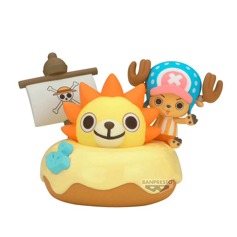ONE PIECE Paldolce collection CHOPPER, BEPO & PIRATE SHIP (B:TONY TONY CHOPPER)