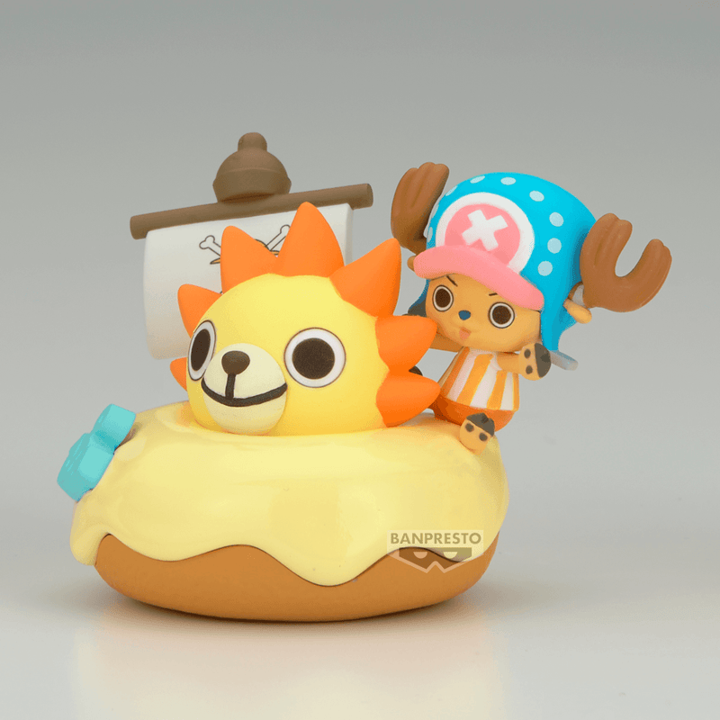 ONE PIECE Paldolce collection CHOPPER, BEPO & PIRATE SHIP (B:TONY TONY CHOPPER)