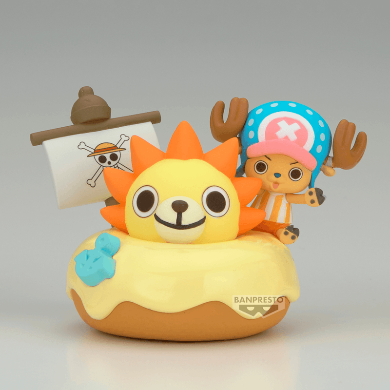 ONE PIECE Paldolce collection CHOPPER, BEPO & PIRATE SHIP (B:TONY TONY CHOPPER)