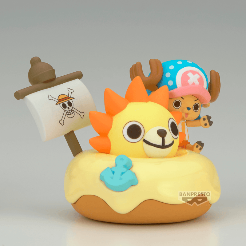 ONE PIECE Paldolce collection CHOPPER, BEPO & PIRATE SHIP (B:TONY TONY CHOPPER)