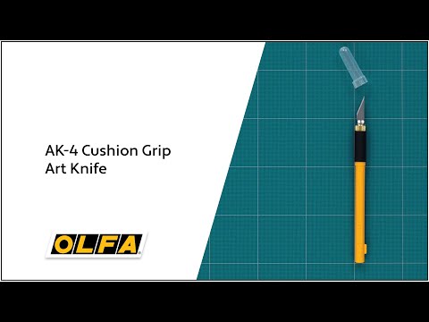 Olfa AK-4 Graphic Art Knife With Cushioned Grip