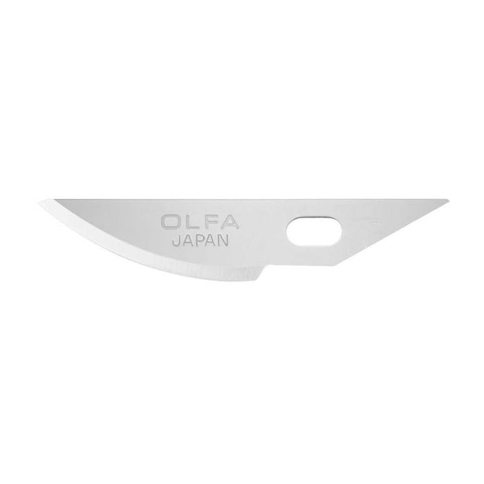 Olfa KB4-R/5 Curved Carving Art Blades, Pack of 5