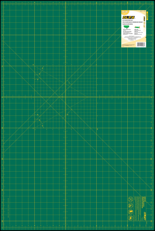 Olfa RM-MG-01 24" x 36" Double Sided Rotary Mat (Green)