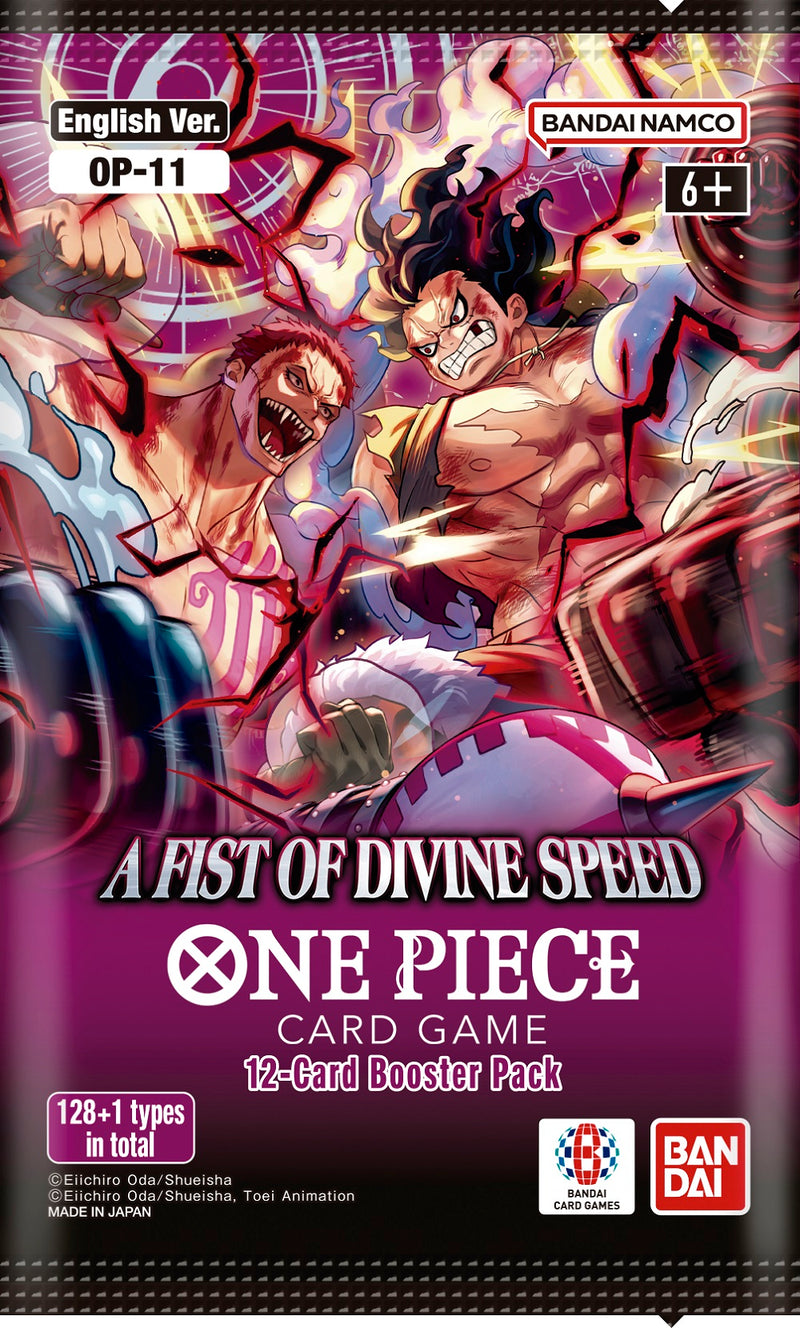 One Piece CG - A Fist Of Divine Speed Booster Box [OP-11]