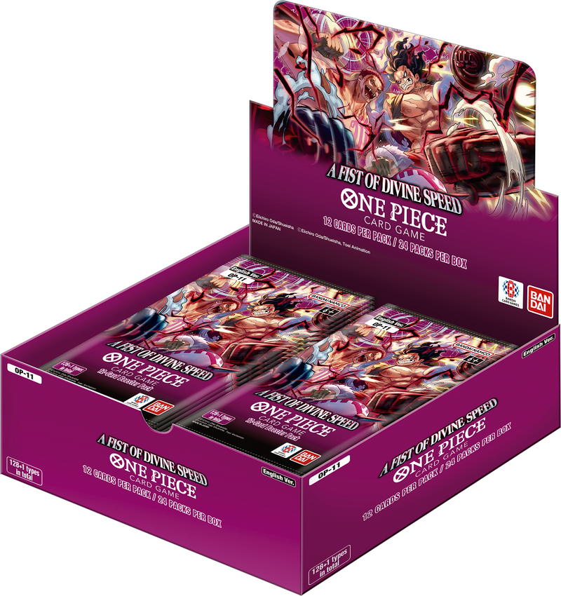 One Piece CG - A Fist Of Divine Speed Booster Box [OP-11]