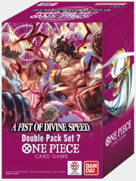 One Piece CG - A Fist Of Divine Speed Double Pack Set 7 [DP-07]