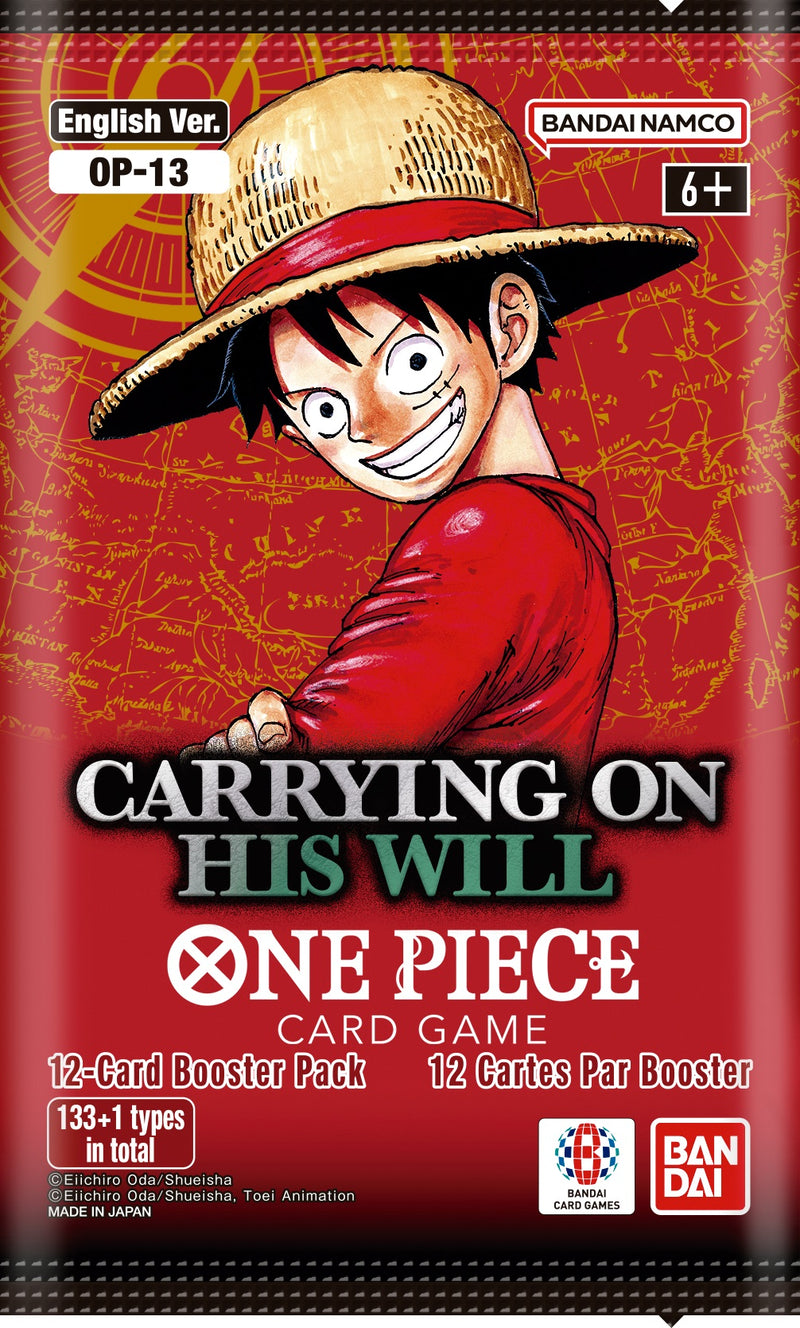 One Piece CG - Carrying On His Will Booster Box [OP-13]