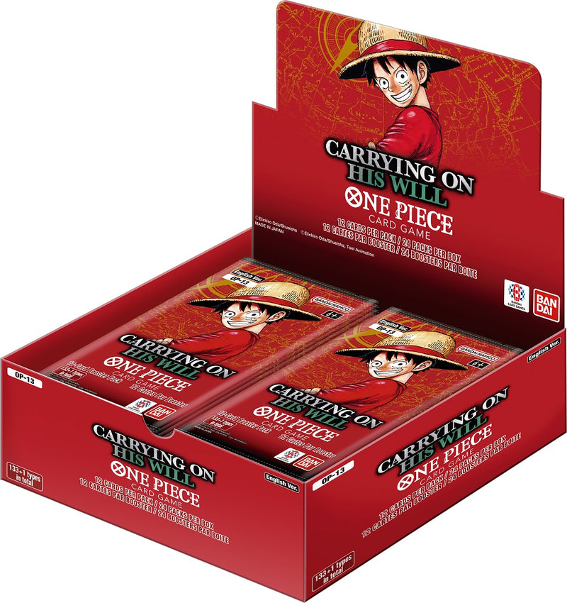 One Piece CG - Carrying On His Will Booster Box [OP-13]