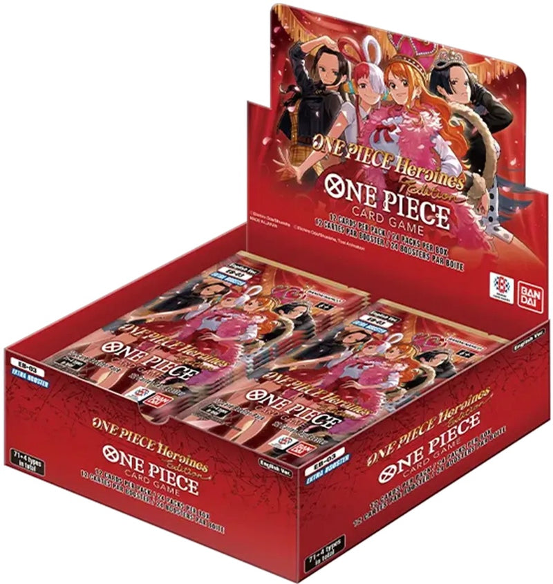 One Piece CG - Extra Booster 03 One Piece Heroines Edition Booster Box (Full Box) [EB-03]
