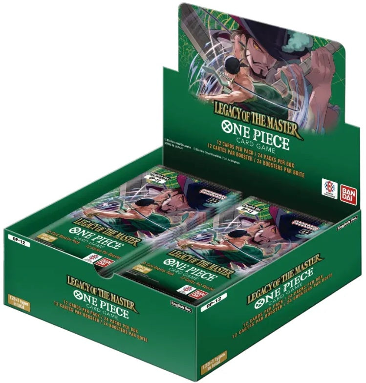 One Piece CG - Legacy Of The Master Booster Box [OP-12]