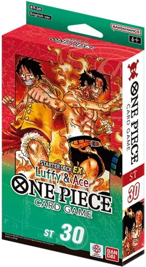 One Piece CG - Starter Deck EX- Red Green Luffy & Ace [ST-30]