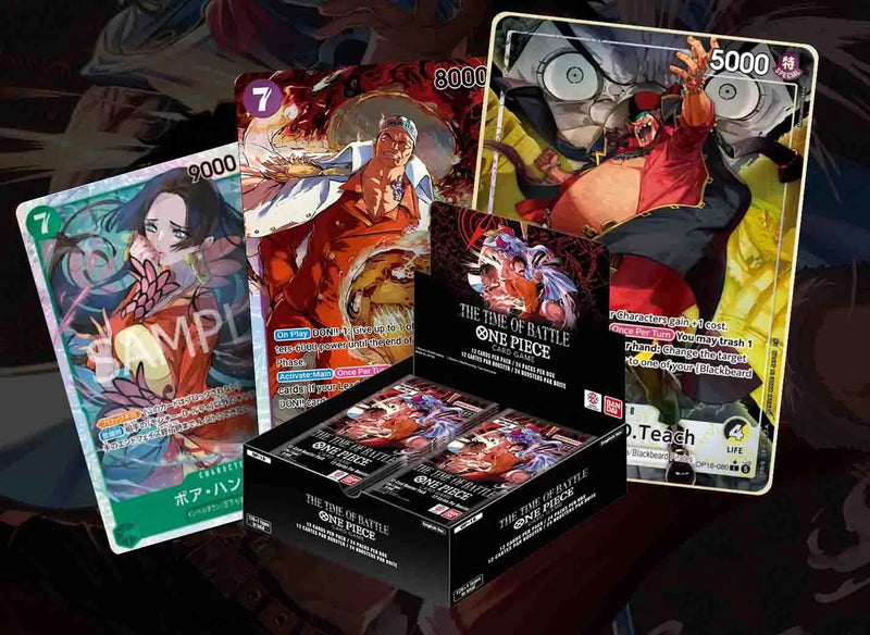 One Piece CG - The Time of Battle Booster Box (Full Box) [OP-16]