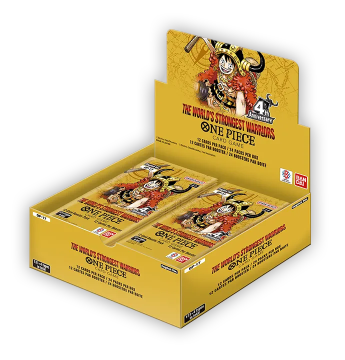 One Piece CG - The World's Strongest Warriors Booster Box [OP-17]