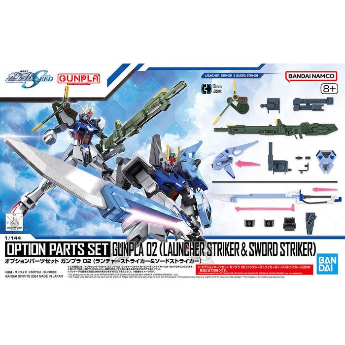 Option Parts Set Gunpla 02 (Launcher Striker & Sword Striker) 1/144