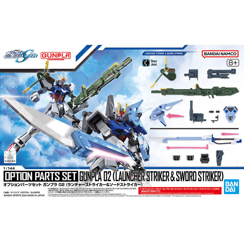 [ARRIVED][AUG 2024] Option Parts Set Gunpla 02 (Launcher Striker & Sword Striker) 1/144