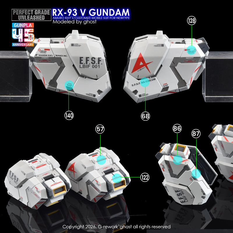 G-Rework Decal - PG Unleashed RX-93 Nu Gundam
