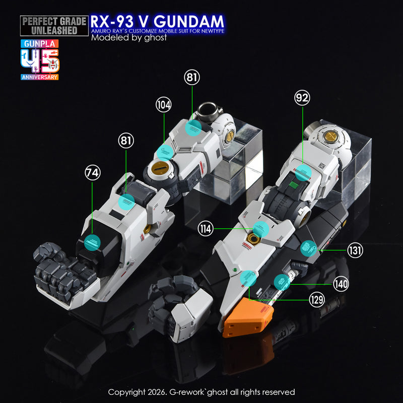 G-Rework Decal - PG Unleashed RX-93 Nu Gundam