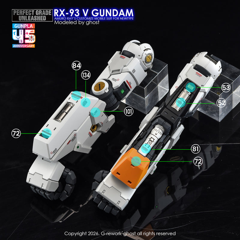 G-Rework Decal - PG Unleashed RX-93 Nu Gundam
