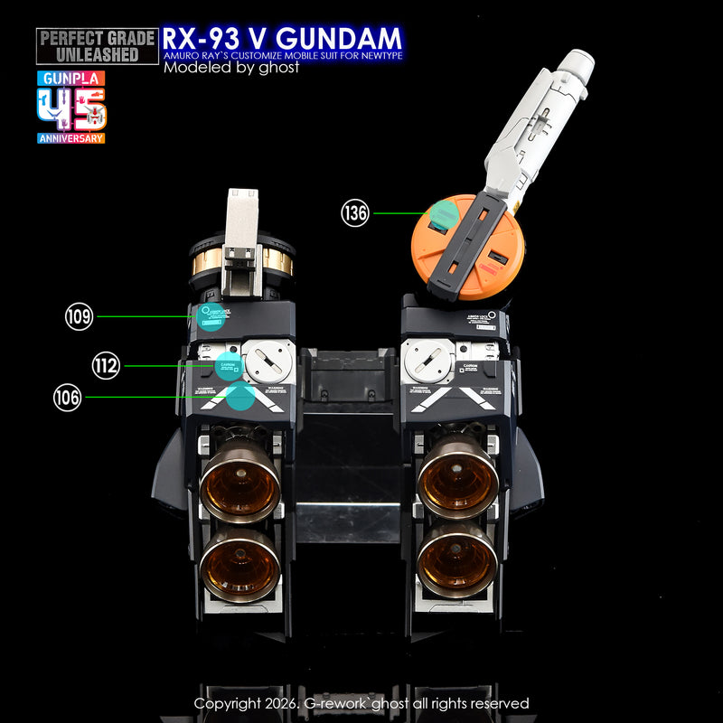 G-Rework Decal - PG Unleashed RX-93 Nu Gundam