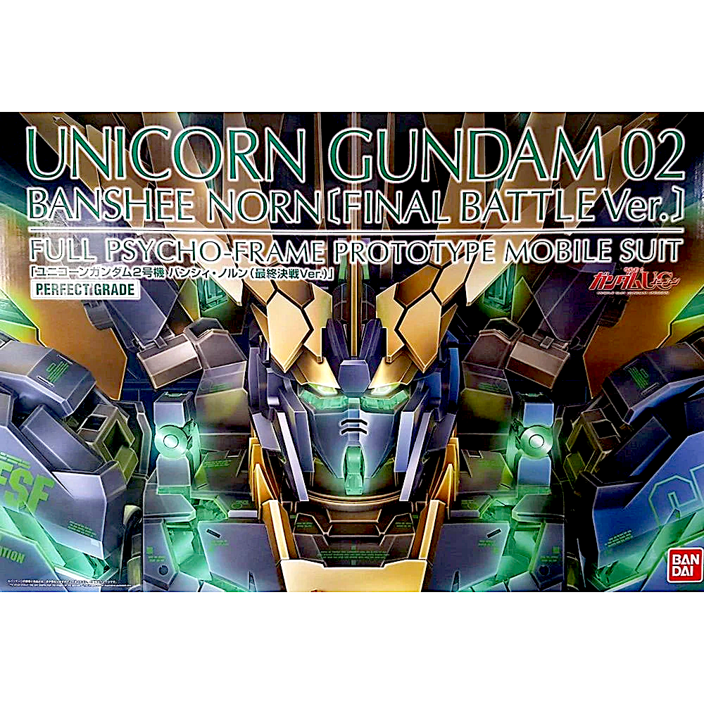PSYCHO SOUL　AND PSYCHO KILLER GRIP FINAL PG Unicorn Gundam 02 Banshee Norn [Final Battle Ver.] 1/60 — Panda