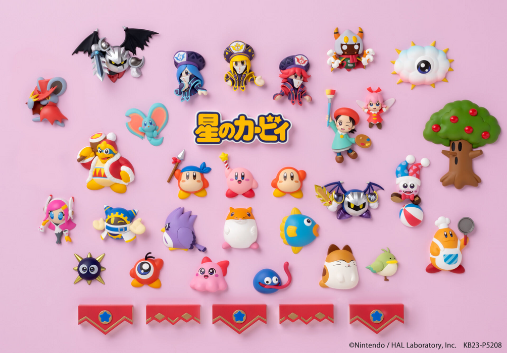 Pitatto - 30th Anniversary Kirby Deluxe Set (32 Mini Magnet Figures)