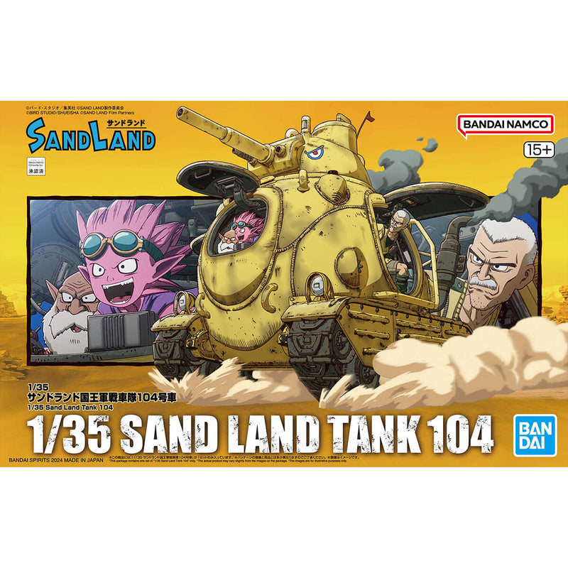 Plastic Kit - Sand Land Tank 104 - Sand Land 1/35