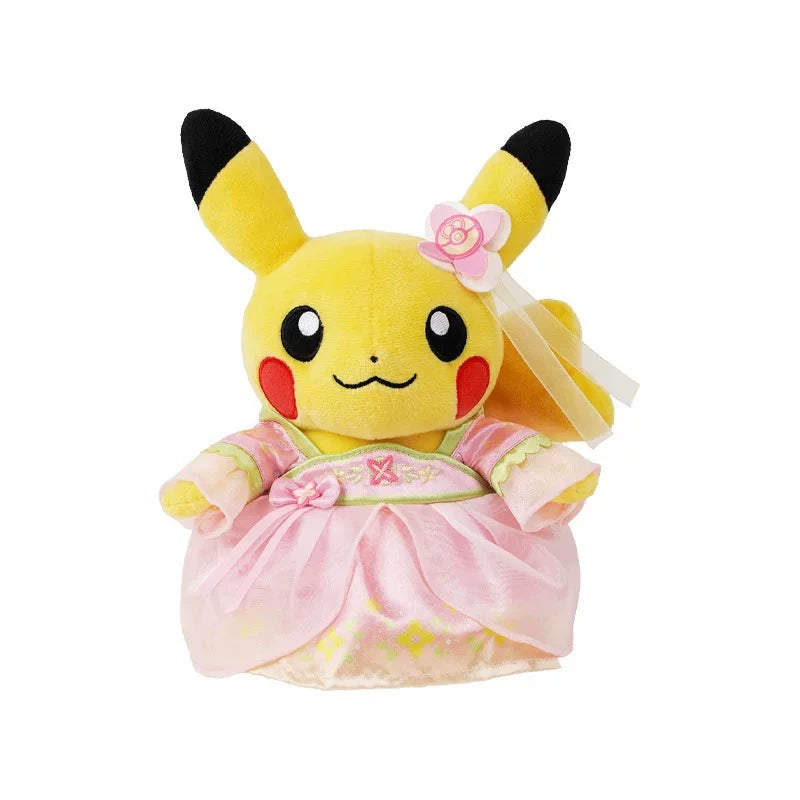 Pokemon Center China Exclusive Breeze & Blossom Plush - Pikachu (Female)