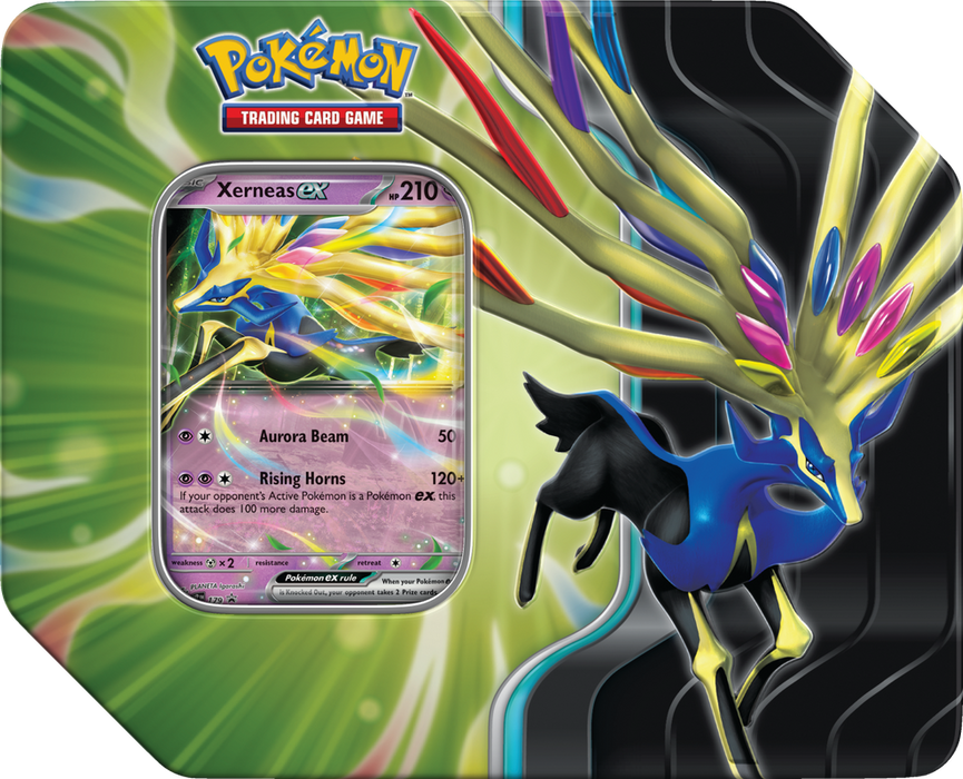 Pokemon TCG - Azure Legends Tin (Kyogre ex / Xerneas ex / Dialga ex)
