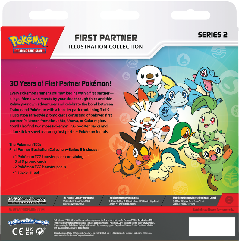 Pokemon TCG - First Partner Illustration Collection - Series 2
