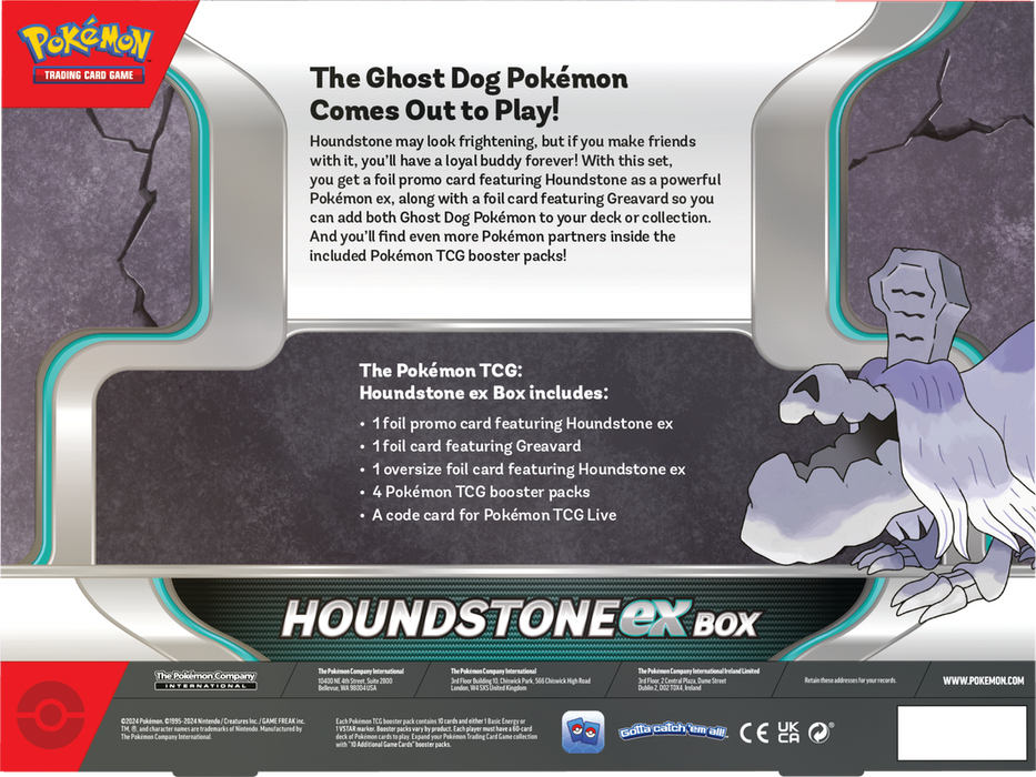 Pokemon TCG - Houndstone ex Box