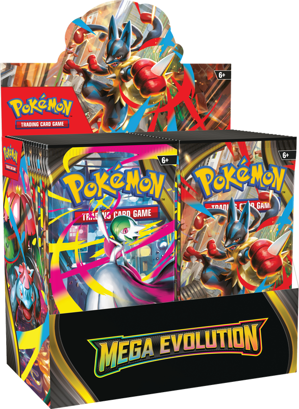 Pokemon TCG - ME01 Mega Evolution Booster Box (Full Box With 1 Bonus Promo Card)