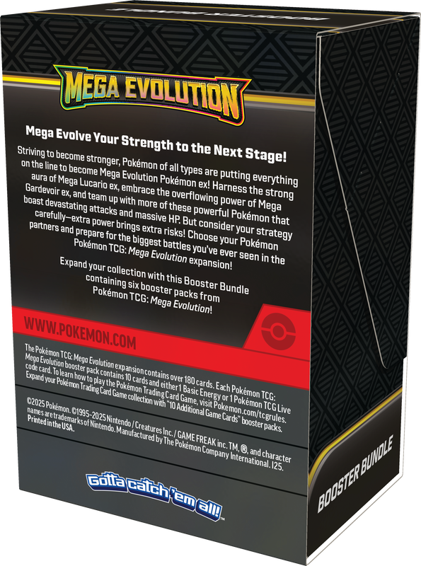 Pokemon TCG - ME01 Mega Evolution Booster Bundle