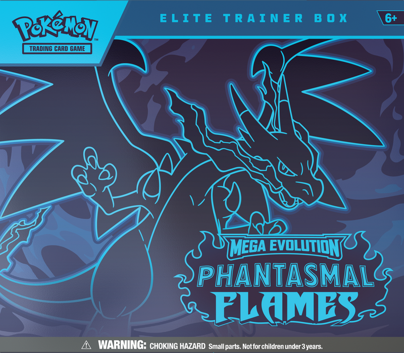 Pokemon TCG - ME02 Mega Evolution Phantasmal Flames Elite Trainer Box