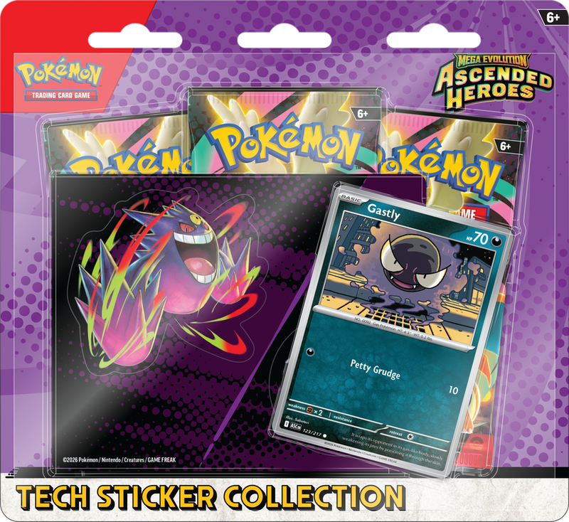 Pokemon TCG - ME2.5 Mega Evolution Ascended Heroes Tech Sticker Collection