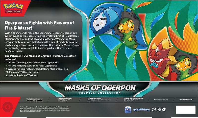 Pokemon TCG - Masks Of Ogerpon Premium Collection