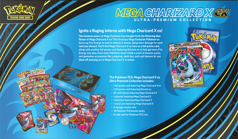 Pokemon TCG - Mega Charizard X ex Ultra-Premium Collection