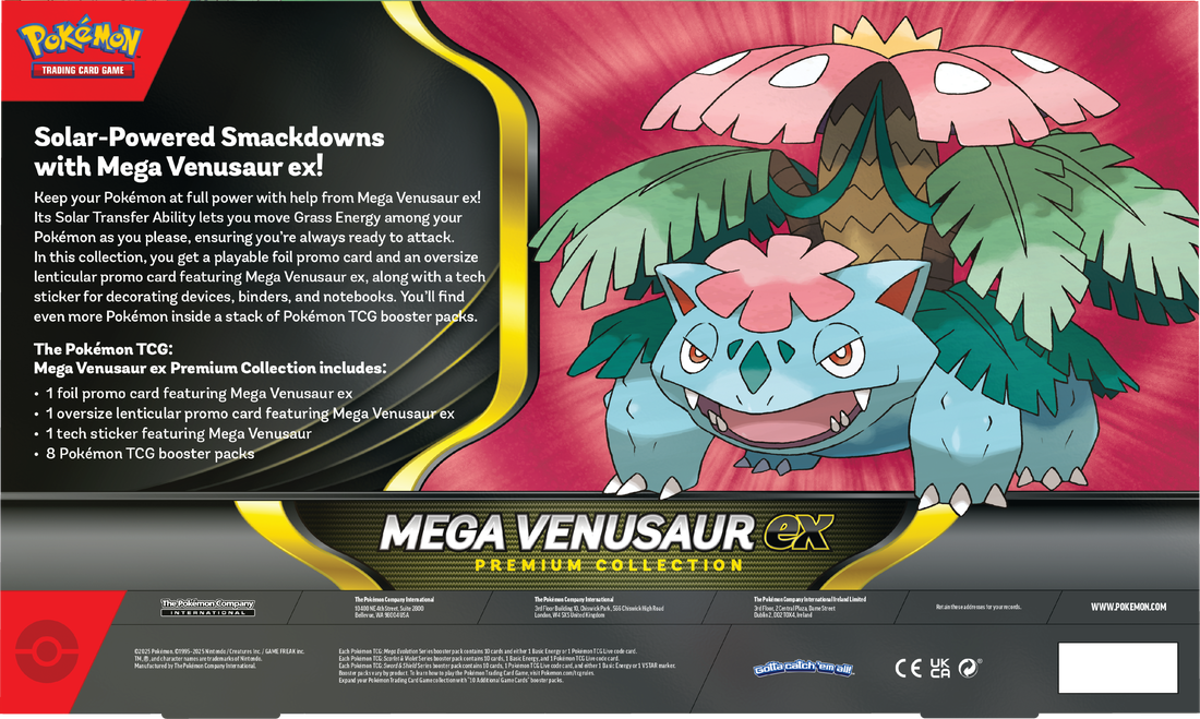 Pokemon TCG - Mega Venusaur ex Premium Collection