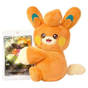Pokemon TCG - Nuzzle Cheeks Plush Toy Card Display Single Blind Box (Simplified Chinese Ver.)