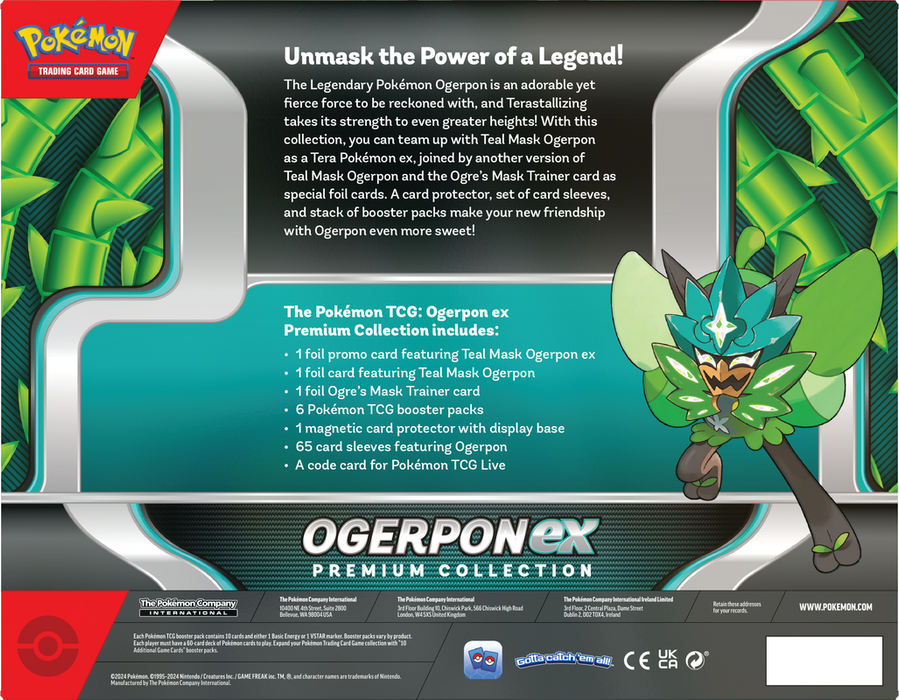 Pokemon TCG - Ogerpon ex Premium Collection