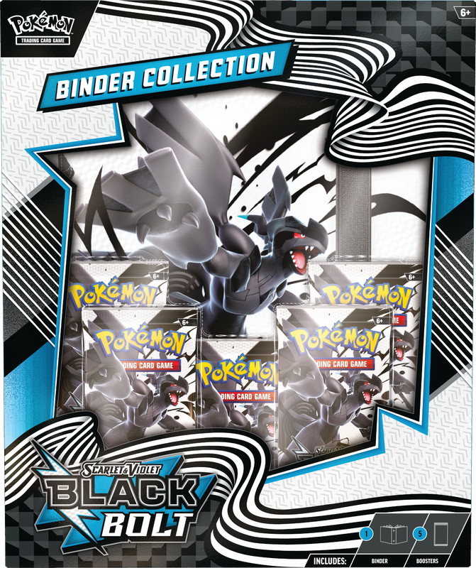 Pokemon TCG - SV10.5 Scarlet & Violet Black Bolt Binder Collection